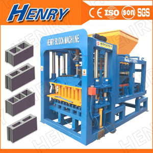 Qt4-20 Automatic Concrete Curbstone Making Machine Concrete Hollow Solid Brick Machine Cement Block Machinery Hot Sale in Zimbabwe