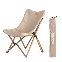 Outdoor Portable Light Weight Folding Moon Chair for Fishing Beach Camping Drawing Picnic
