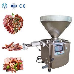 Fully Automatic Vacuum Sausage Meat Filling Filling Sausage Stuffing Machine Vacuum Sausage Stuffing Machine
