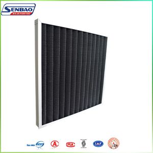 Cost-Effective HEPA Activated Carbon Folding Pre Air Filter Panel for Dust Control