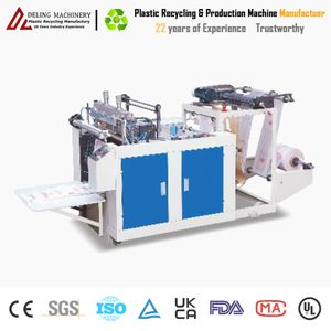 Plastic Bag Making Machine Solution with Cold Hot Cutting 0.01-0.15mm Film Thickness