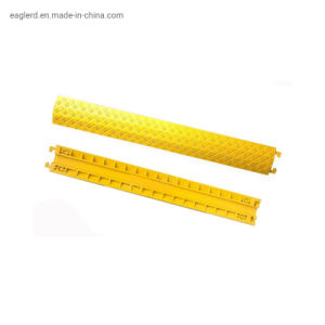 1 Channel Yellow PVC Flexible Cable Protector