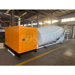 Concrete Mixer 4cubic Small Construction Machinery Drum Cement Mixer