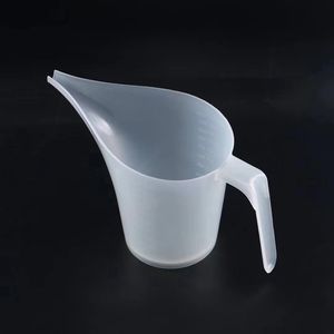 Taper Shape Plastic Graduated Measuring Jug Scale Laboratory Household Baking Measuring Cup