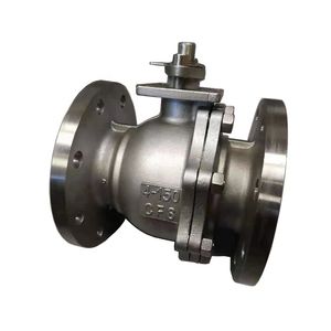 ANSI 2" 150lb SS304/316 Stainless Steel Ball Valve 2PC Cast Steel Flange Floating Ball Valve