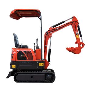 Best Selling 1.2 Ton Mini Crawler Hydraulic Excavator Small Bagger Digger