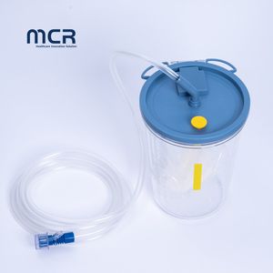Disposable Suction Liner Bag with Canister Medical Suction Liner System for ICU