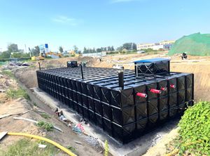 Double-Walled Lightweight Eco-Friendly Buried Water Tank for Cooling Tower Tanks