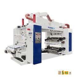 Automatic Four Color Stack Flexo Printing Machine for Plastic Bag
