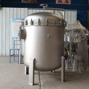 High Flow Stainless Steel Multi Bag Filter for Circulating Water Purification