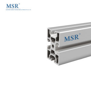 China Factory Ob4060A Slot 8 Silver Anodided Industry CNC Aluminum Extruded Profile
