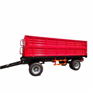 CE Certified 3ton Three-Way Tipping Farm Trailer for Tractor