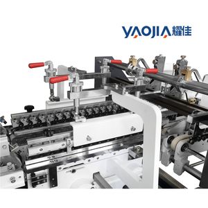 Yaojia Automatic High-Speed Folder Gluer Paper Cup Machinery Box Making Machine
