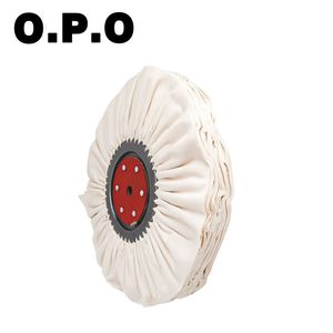 High-Hardness Cotton Wind Cloth Airway Buffing Wheel Aluminum Stainless Steel Finish Abrasive Polishing
