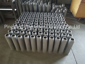 Sisic Silicon Carbide Ceramic Nozzle Tube Lining Pipe