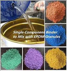 Factory Outlet EPDM PU Binder, Aliphatic Polyurethane Resin PU Adhesive