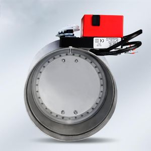Durable Smoothly Open Close Automatic Actuator HVAC Damper Controller Electric Air Valve