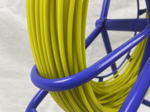GRP Duct Rodder/ FRP Sanke Rodder/ Fiberglass Cable Threading Device, Fiberglass Push Pull Rod FRP Duct Rodder