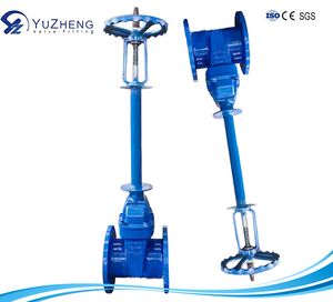 Durable Nodular Cast Iron Soft Seal Gate Valve for Water Pipeline