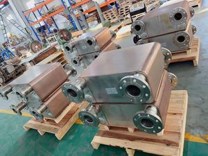 Stainless Steel Brazed Plate Heat Exchanger for Food Marine Industry