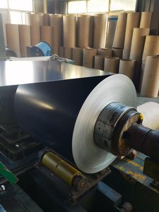 Aluminum Rain Gutter Making Alloy 3105 Color Coated Aluminum Coil 0.55mm Thickness