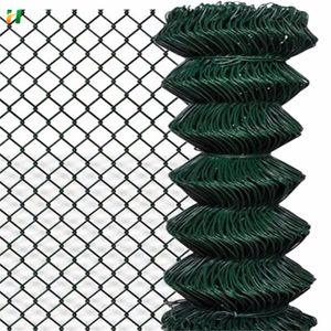 9 Gauge Chain Link Fence/Chain Link Fencing Galvanized Chain Link Temporary Fence