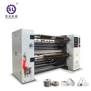 Slitting Rewinding Machine for PE/BOPP/Pet/PVC/Paper/Aluminum Foil