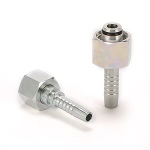 Metric Female 24 Cone O-Ring H. T. Hydraulic Fitting