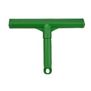 12" Food Grade Hand Squeegee, One-Piece Super Hygienic, with Hand Grip - Blue Single Mold Ultra-Hygiene Hand Squeegee