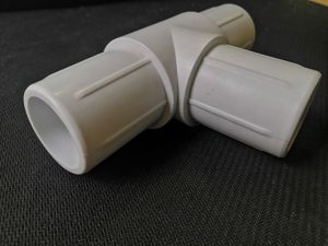 Custom Durable Injection Molding PVC Plastic Joint/ PVC Fittings
