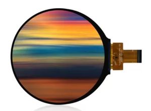 4-Inch 720*720 Resolution Round TFT LCD Display with Free View Direction for Home Appliances
