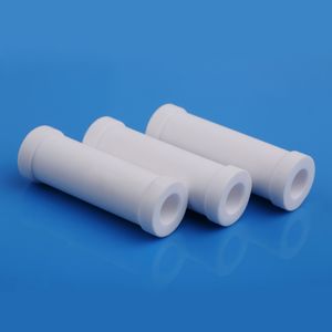 Flanged 96% Al2O3 Alumina Ceramic Bushes Manufacturer