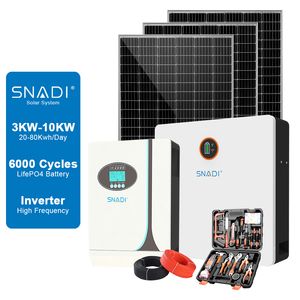 3kw 5kw High Efficiency Complete off Grid Solar Power Home System