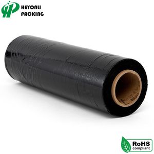 Best Selling OEM Logo Printed Black Stretch Wrap Near Me
