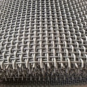 High Quality 2mm Stainless Steel Crimped Woven Wire Mesh