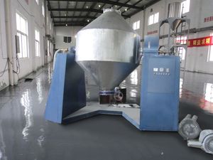 W Shape Rotary Dry Powder Double Cone Mixing Blender Machine Equipment