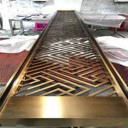 Laser Cut Stainless Steel Metal Screen Panel for Interior Decoration Metal Work