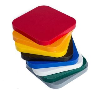 5mm 20mm 45mm UV Stabilized Solid HDPE Sheet Any Size 1000mm 2000mm Food Grade HDPE Cutting Board Sheet