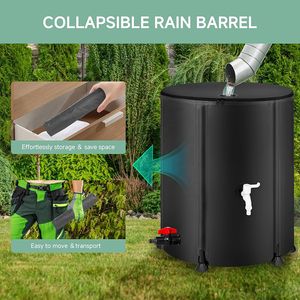 High Quality Rain Water Collector Storage Tank PVC Collapsible Rainwater Collection Bucket
