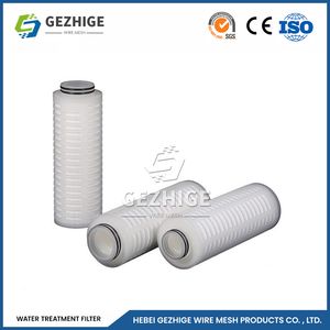 Gezhige Oil Water Separation Filter Cartridge Manufacturers 60 Working Temperature Water Filter cartridge China Water Filtration Systems Filter Cartridge