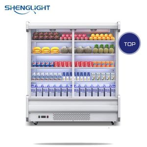 Supermarket Beverage Display Fridge Drink Refrigerator Freezer