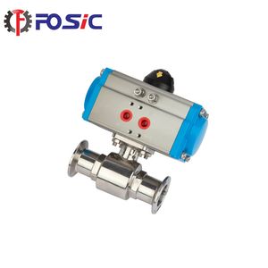High-Performance Double Acting Pneumatic Actuator for Food Safety Valves Ball Valve with Pneumatic Actuator