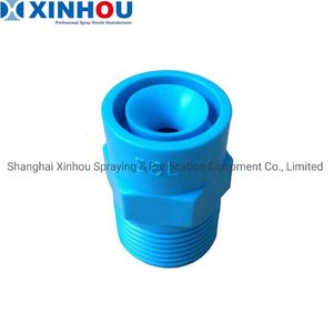Bb Plastic Large Flow Rate Washing Flushing Water Spray Full Cone Nozzle