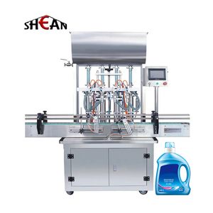 Automatic Glass Honey Hot Sauce Bottle Liquid Filling Machine