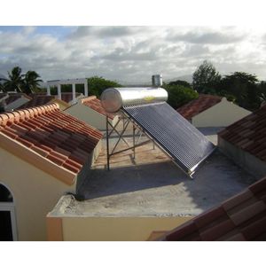 Compact Pressurized Vacuum Tube Solar Water Heater Mexico