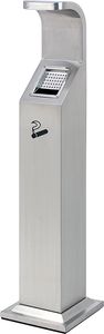 Outdoor Floor Standing Ashtray Floor Stand Ashtray Floor Standing Ash Tray Stainless Steel Ashtray Bin