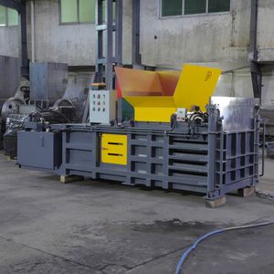 60ton Semi-Automatic Baler for Waste Paper Plastic Scrap Baling Machine