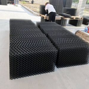 PP Fill Packing for Cooling Tower / PP Net Fill Splash Trickle Grid for Water Cooling Tower