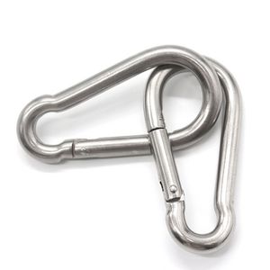 Stainless Steel Carabiners Rigging Hardware Commercial Snap Hook DIN5299c