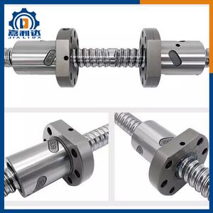 CNC Machine High Precision Right & Left Hand Thread Lead Ball Screw with 2PCS Ball Screw Nut